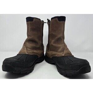 LL Bean Storm Chaser Men’s Winter Snow Boots Brown Primaloft TEK 2.5 Sz 9M